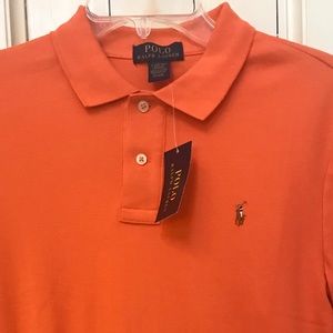 NWT Orange boys Polo